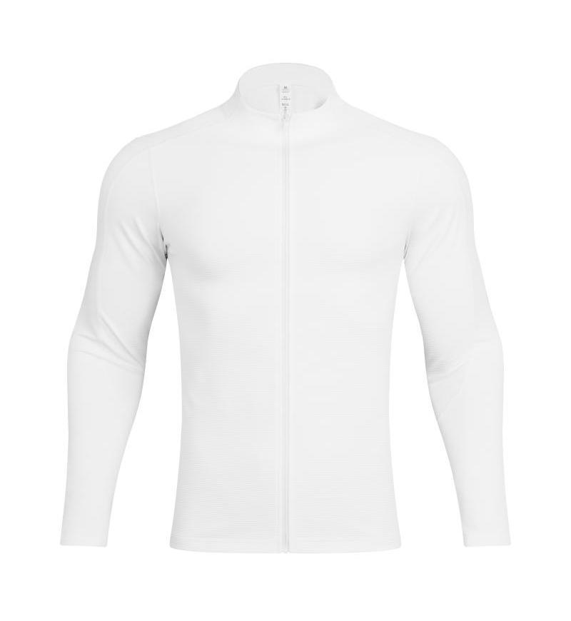 Chaqueta deportiva al aire libre de otoño y invierno para hombres y mujeres, chaqueta de secado rápido transpirable con cuello de vello, ropa de ejercicio de mangas largas para montar en bicicleta