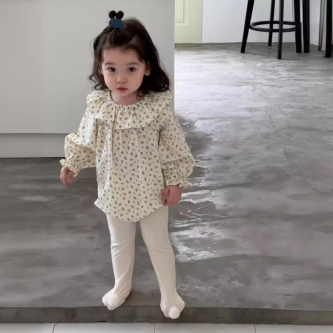 Niños unidad conjunto de otoño 2025 nuevo estilo coreano ropa infantil niñas vestir ropa leggings set de otoño bebé image 8