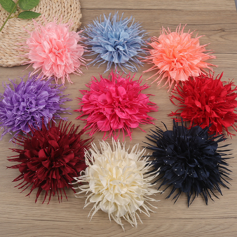 18cm Source Manufacturer Cloth Flower Hairpin Hair Accessories Headdress Chrysanthemum Fake Flower Clothing Accessories Simulated Flower Flower Corsage 18cm Source Manufacturer Cloth Flower Hairpin Hair Accessories Headdress Chrysanthemum Fake Flower Clothing Accessories Simulated Flower Flower Corsage