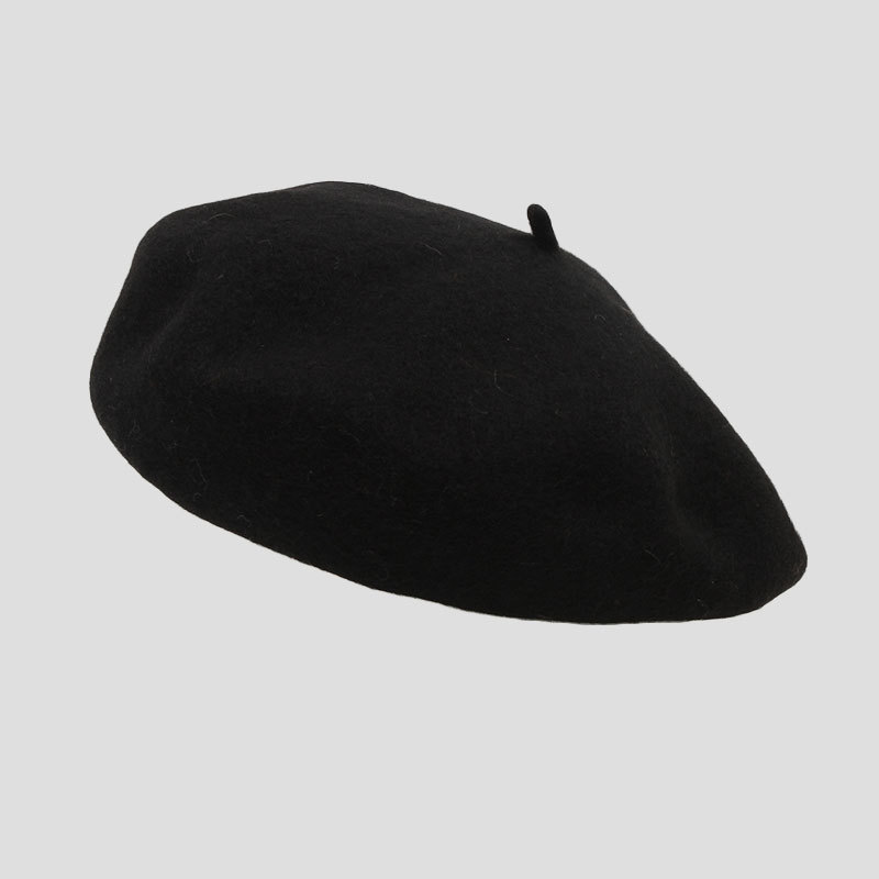 加厚超大贝雷帽抽绳蘑菇帽4