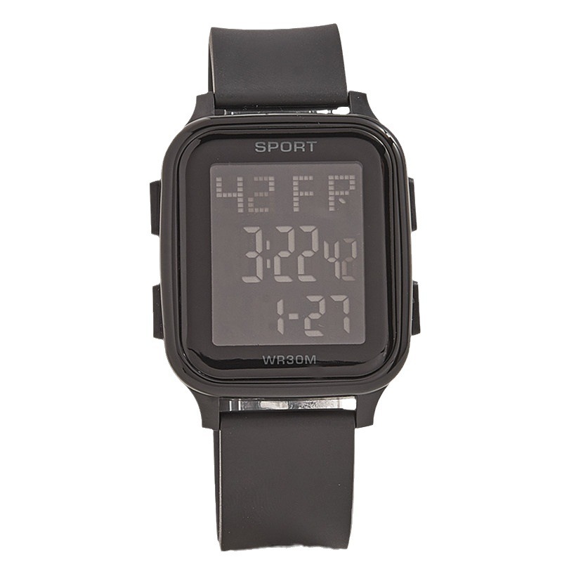 2023 nuevo cuadrado deportes al aire libre hombres reloj electrónico luminoso grande digital estudiante moda juventud reloj