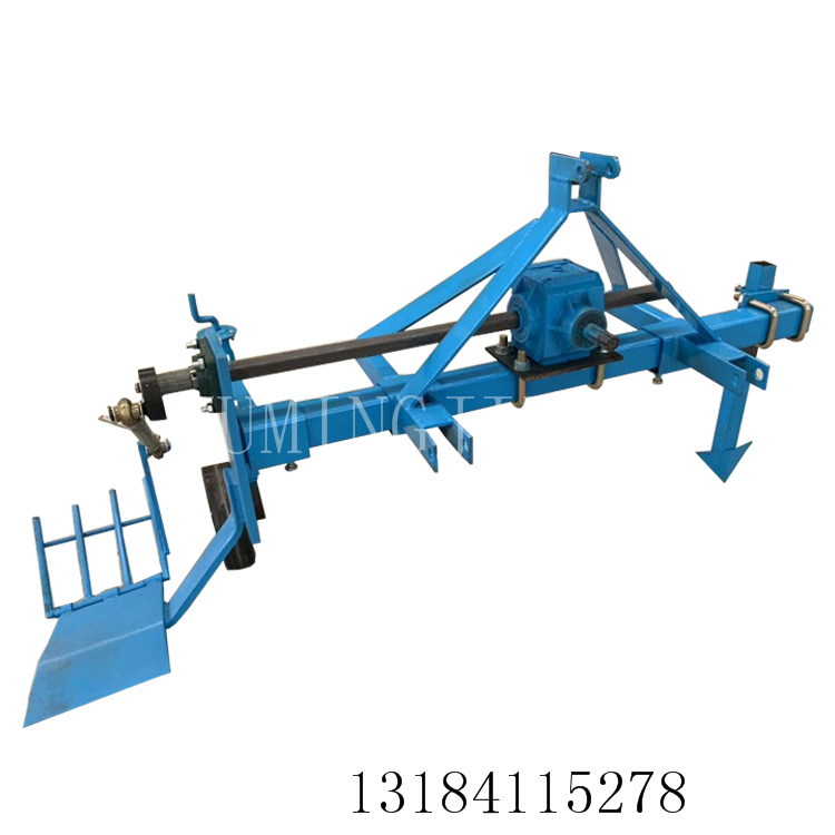 禹鸣四轮带后置大葱收获机收香菜的机器 出葱机 挖葱机农业刨葱机