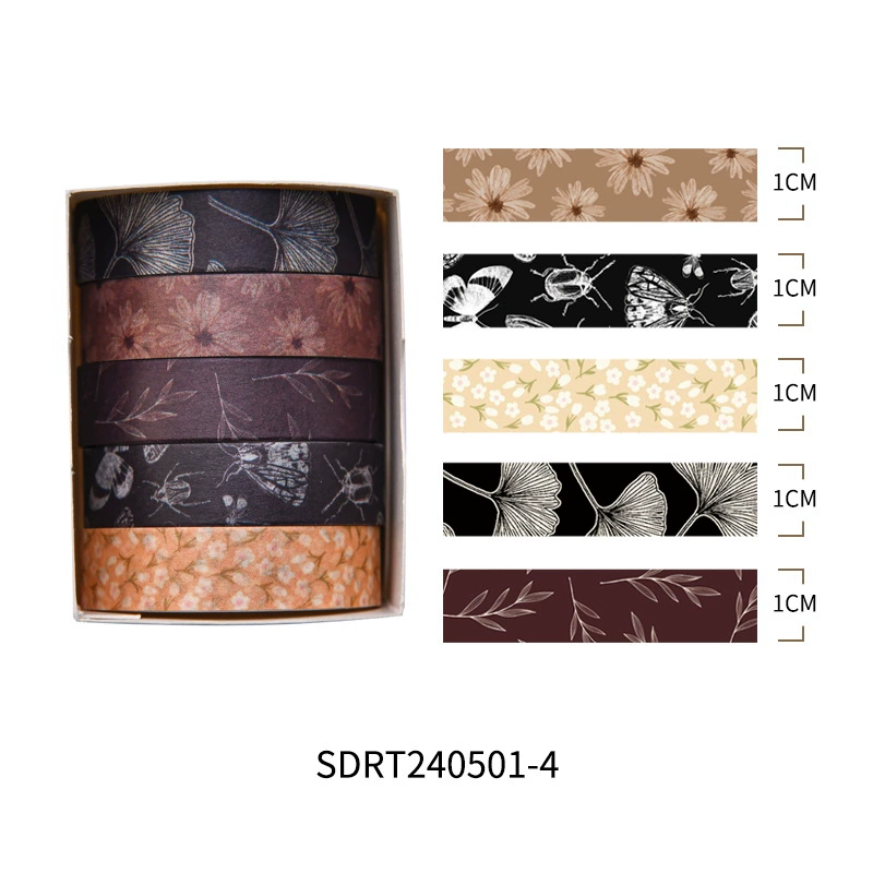 Forest quotation series and paper tape basic diary tape material diy decorative sticker tape