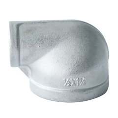 90-degree reducing elbow with internal socket weld, size change from 201/304/316L