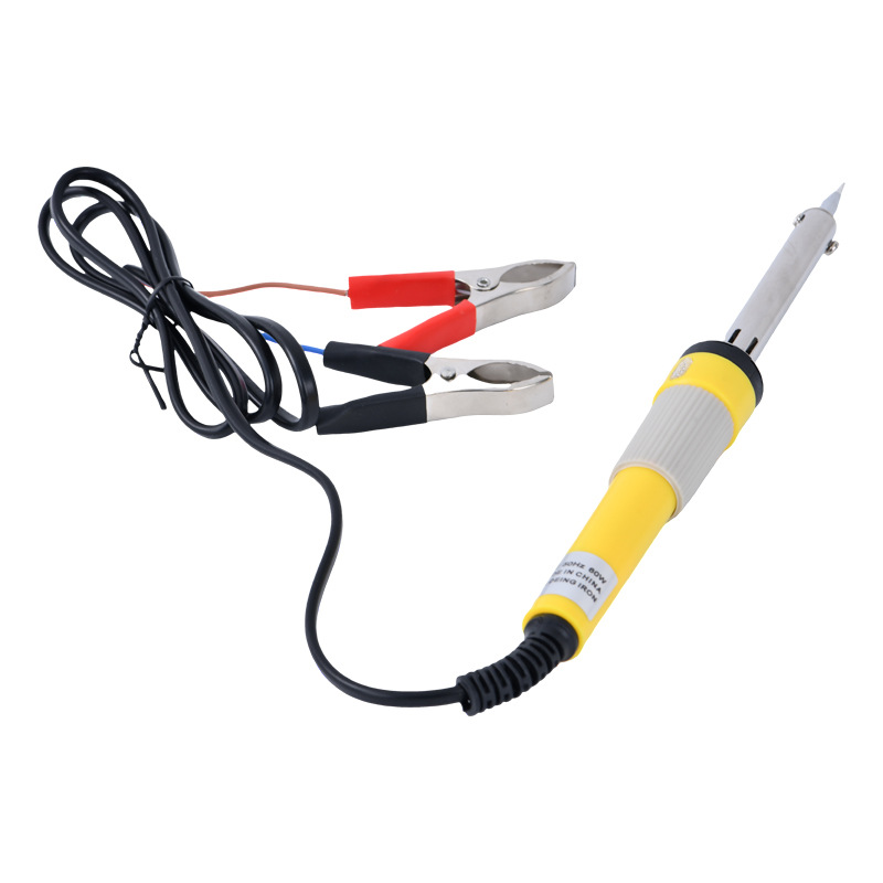 低压DC 12V 60W电烙铁带夹子的焊接维修工具