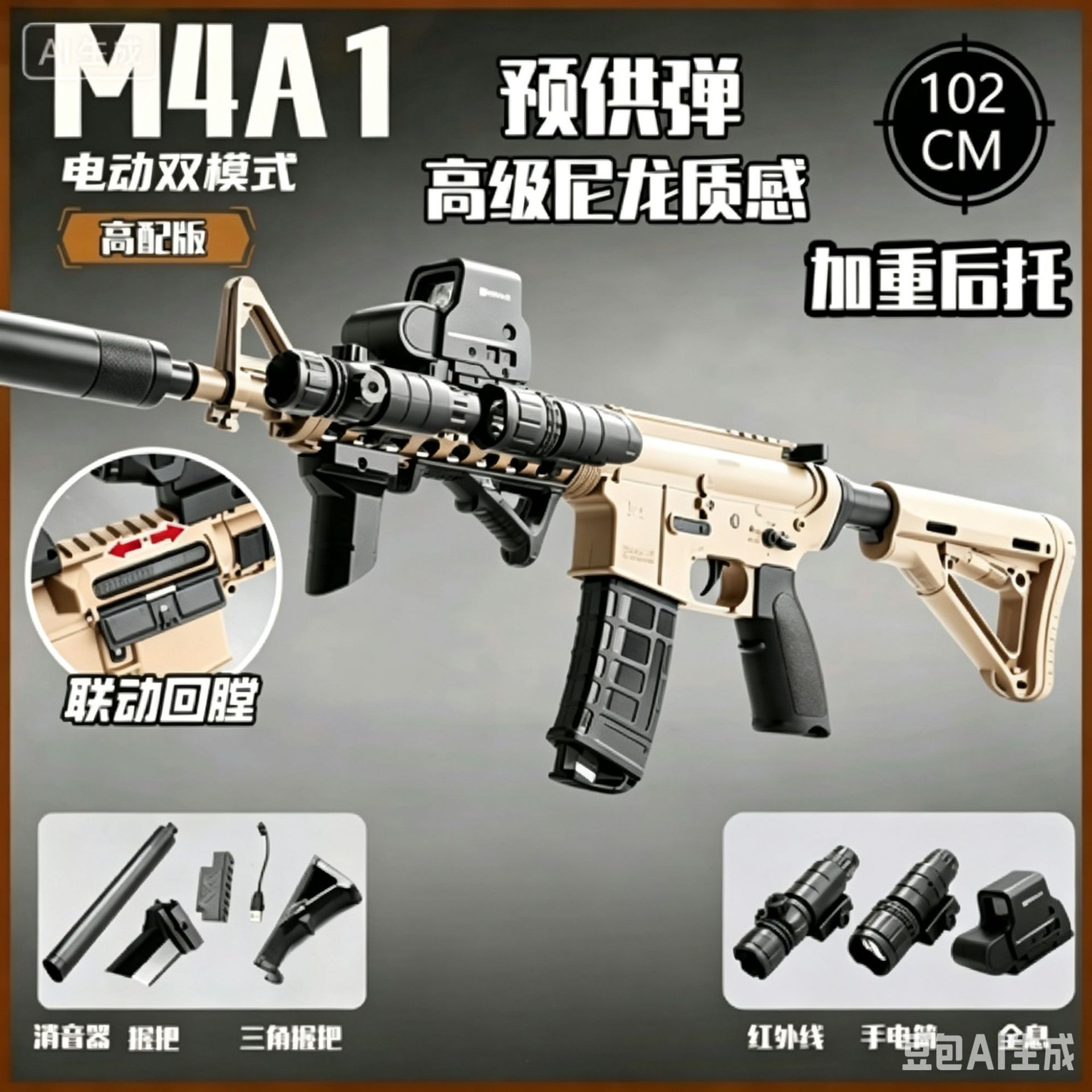 Electric burst M4A1-high configuration