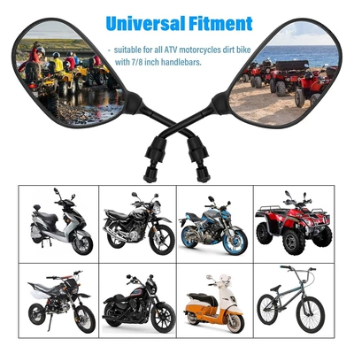Off-Road Vehicles, Four-Wheelers, Rearview – Car mirror