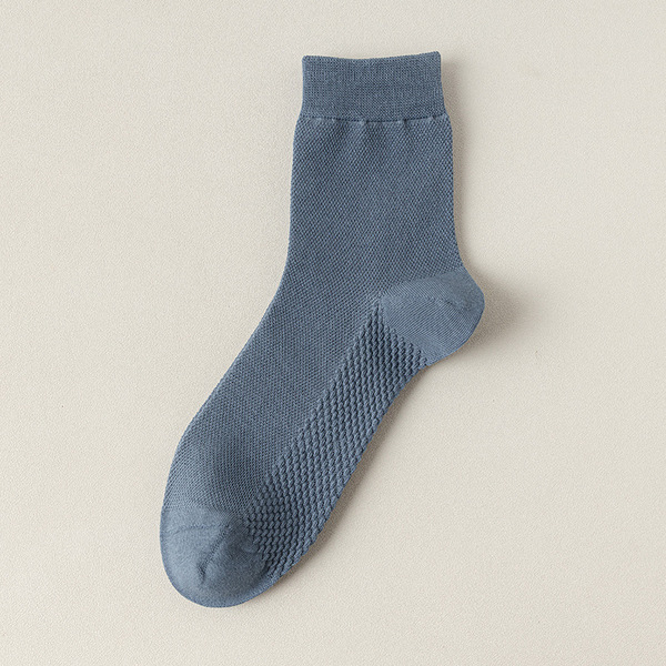 Men's summer thin breathable sports cotton knee socks