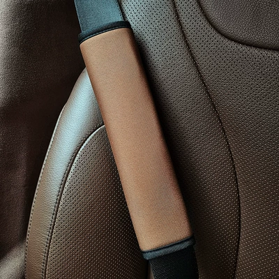 Suitable for All Seasons, Seat belt shoulder pad - four-seasons-1-coffee-shoulder-pad-about-24cm-long