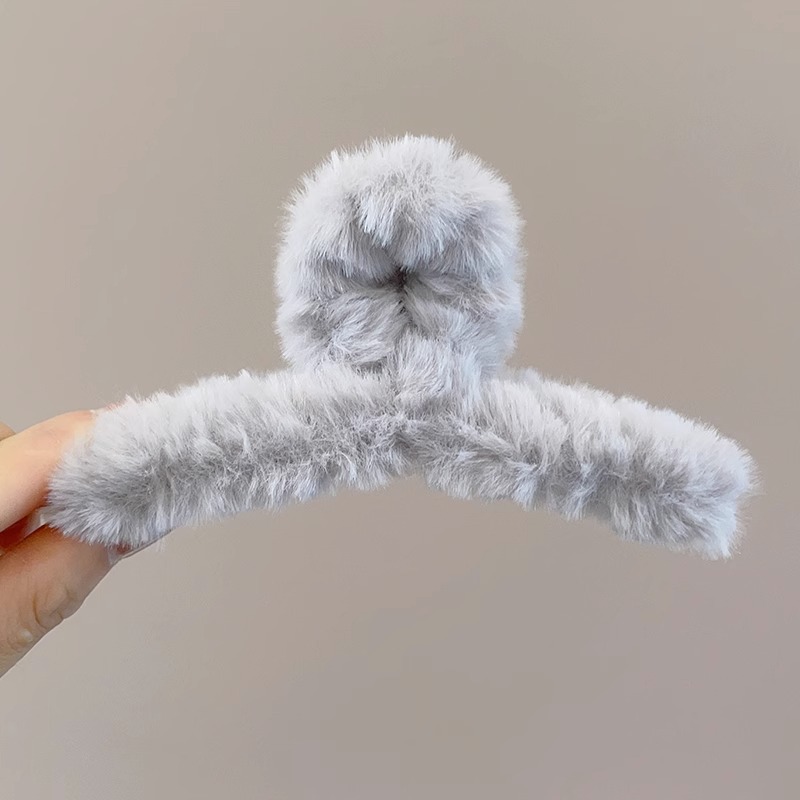 Meilad peludo clip de agarre para mujeres de alta sensibilidad más agujeros de agarre para el cabello clip de pesca clip de cabeza posterior