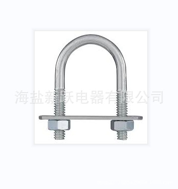 （热销产品）供应热镀锌 U型栓 加螺母和垫片 建筑用