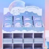 Sanrio family big-eared dog blue model (mixed shot of 80 copies comes with a display stand)