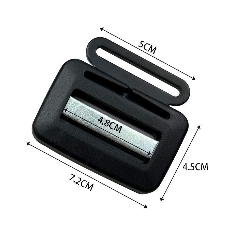 Factory direct supply new 6450 two-point buckle car seat belt accessories seat belt buckle complete set wholesale