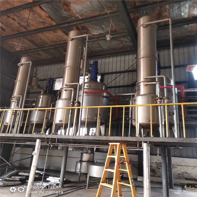 二手多种型号蒸发器 废水蒸发器 单效降膜蒸发器高浓度蒸发浓缩器