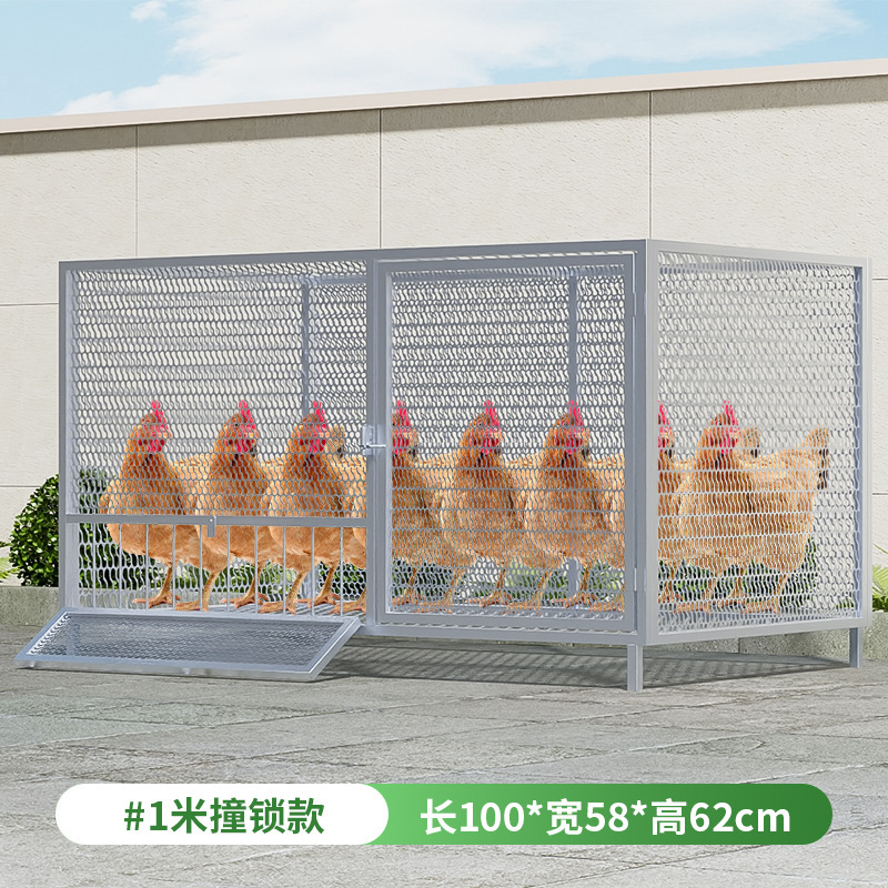 鸡笼子室内外家用大号养鸡笼农村鸡舍鸡窝鸡房子鸡棚铁丝网鸭子笼|undefined