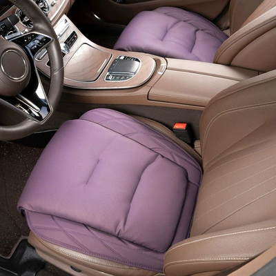 Seat cushion, seat cover | Audi seat cover - two-sheets-in-the-front-row-misty-purple-s-style-nappa-leather