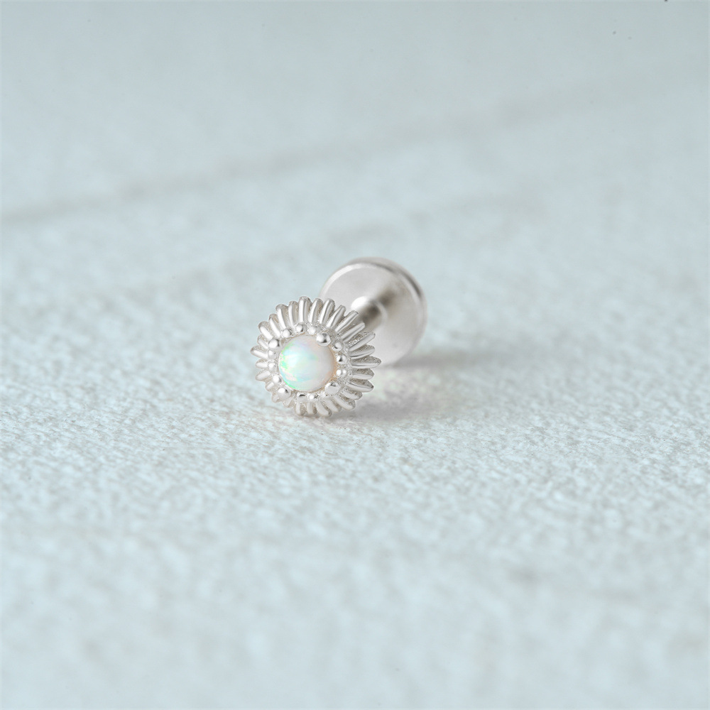 2g Weight Zircon Inlay Material Ear Studs Classification 1 Piece Quantity Daily, Street Occasion 925 Sterling Silver Material Geometric Pattern Women's Gender Plating Design Casual, Simple Style Style 1 Piece Ear Cartilage Rings & Studs Casual Simple Style Geometric 925 Sterling Silver Plating Zircon 46