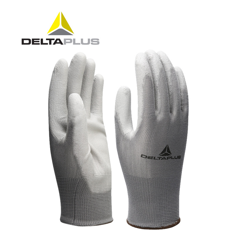 Deltaplus/代尔塔 201705PU涂层精细操作手套 VE702PG防护手套