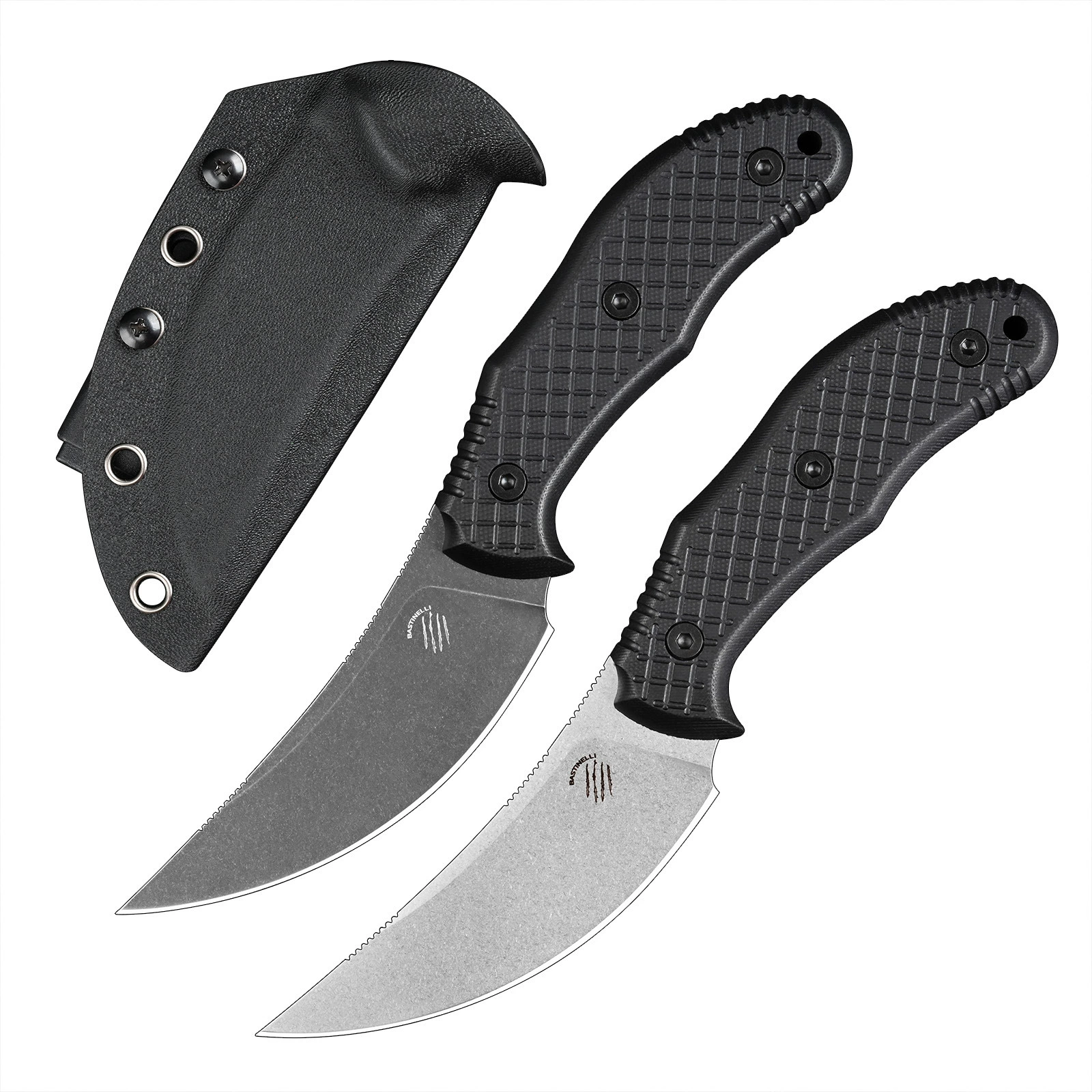 Портативный нож Bastinelli Outdoor нож для ношения с прямым лезвием походный нож для выживания маленький прямой нож