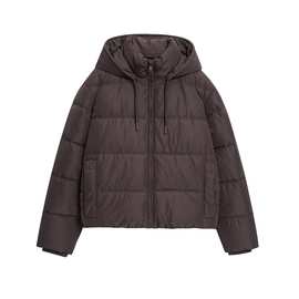 TAOP&ZA秋冬新款女装通勤时尚短款连帽夹克外套棉服3046227