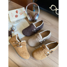 勃肯拖鞋女2025年秋季新款百搭包头网红爆款一脚蹬外穿休闲勃肯鞋