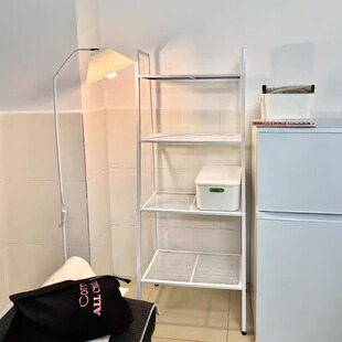 [Store for Personal Use] Ins Storage Rack Storage Shelf Multi-Layer Iron Bookshelf Floor-Standing Living Room Bedroom Balcony Shelf