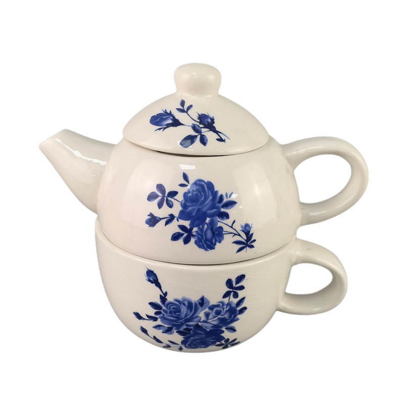 Cerámica vajilla materna tetera una sola tetera serie de taza de té de la tarde una tetera taza tetera juego de regalos de taza de té para niñas