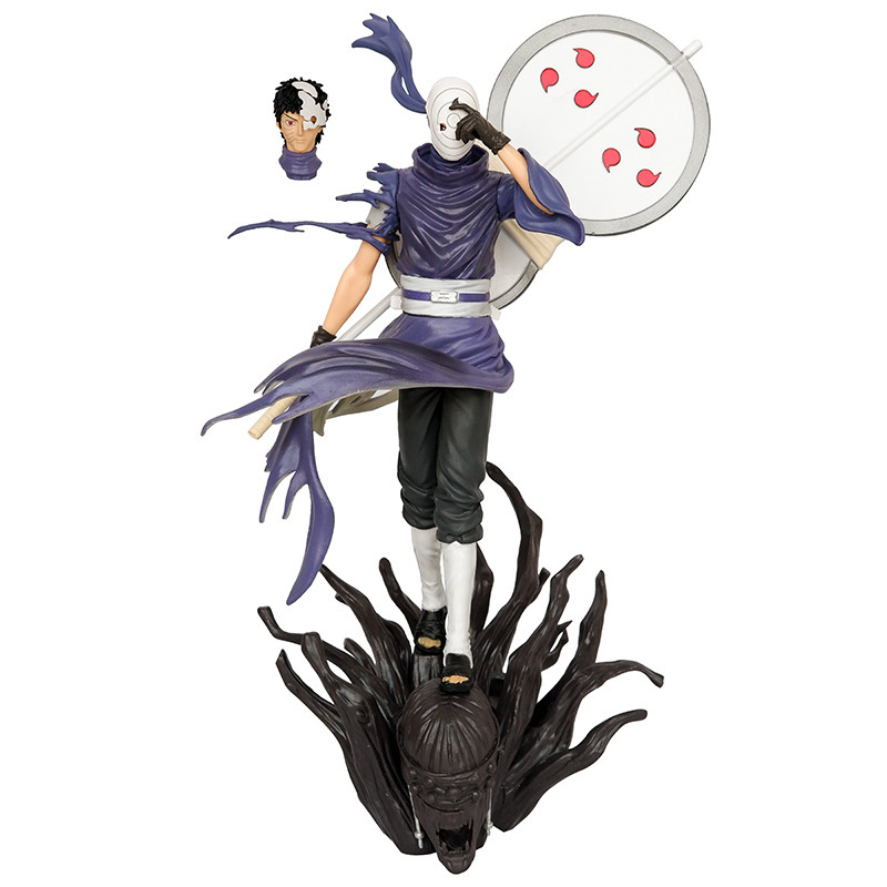 アニメ忍者スタジオ十年百忍カカシフィギュア千鳥ブルー特殊効果アニメモデル装飾品卸売|undefined