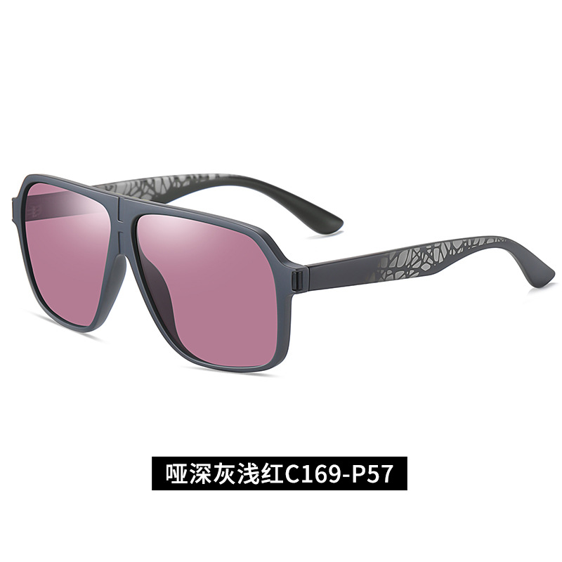 C169-P57 rojo claro gris oscuro mate