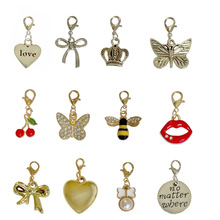 美式复古潮酷蝴蝶钥匙扣辣妹千禧风包包挂件甜酷鞋配件鞋子装饰品