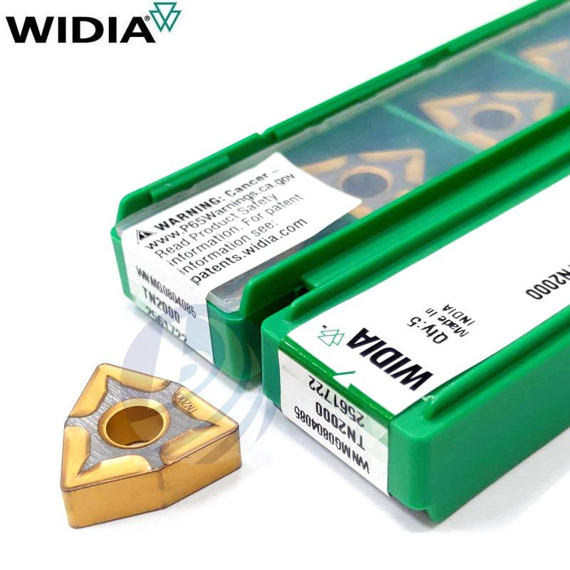 WIDIA威迪亚WNMG120408-5  TN2000加强刃车刀粒不锈钢/钢件精加工