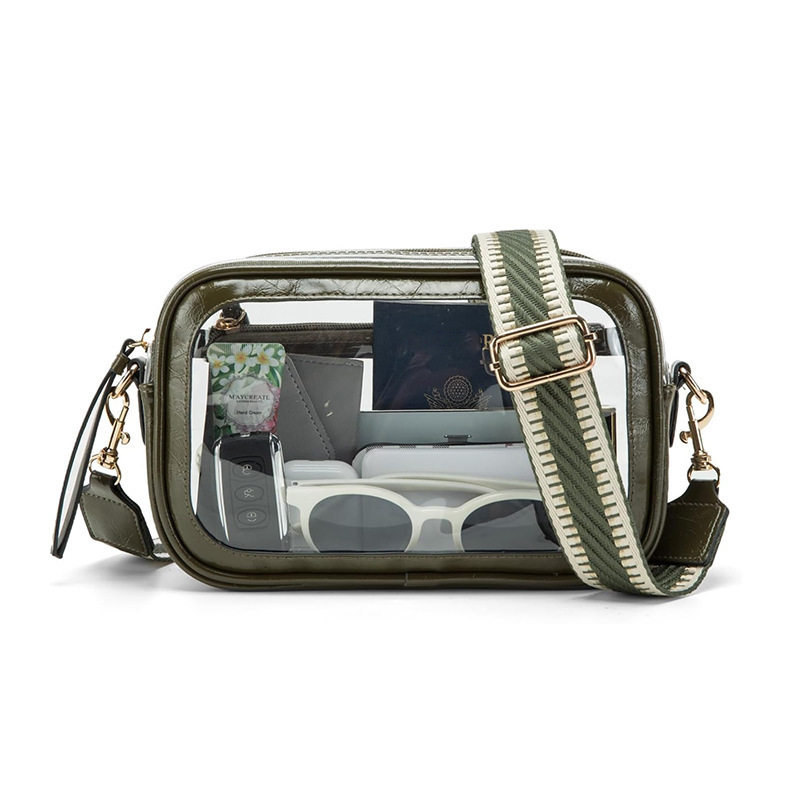Amazon New Women's Crossbody Bag Transparent Wallet Stadium Transparent Bag Fashion Casual Crossbody Bag Shoulder Bag Amazon New Women's Crossbody Bag Transparent Wallet Stadium Transparent Bag Fashion Casual Crossbody Bag Shoulder Bag