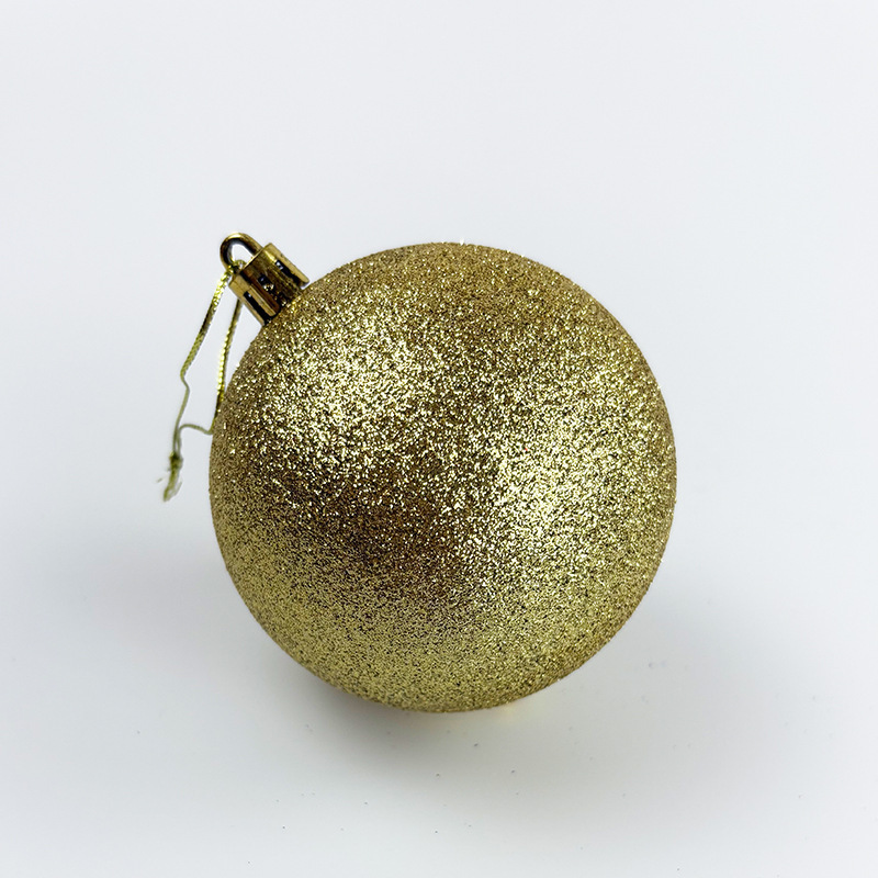 メーカー直販ばら積クリスマスボール4/6/8/10cmクリスマスツリー吊り下げボール飾りプラスチックメッキボール|undefined