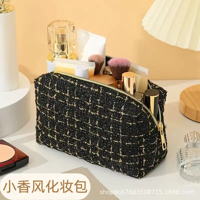 Модная сумка с ручкой, органайзер, косметичка, стиль Chanel, оптом
