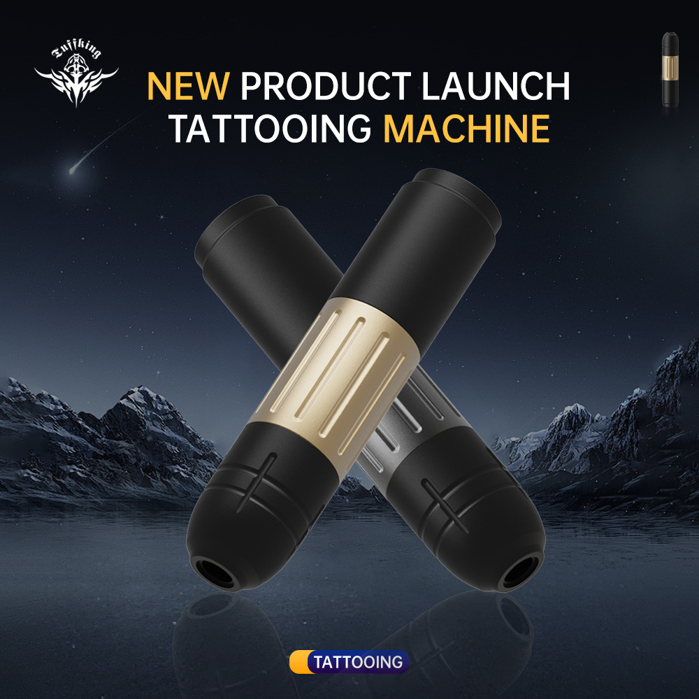 Pen de tatuaje transfronterizo, máquina de bordado de tatuaje, máquina de prueba escrita, máquina de tatuaje profesional, herramientas de equipo de tatuaje de niebla