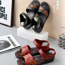 2024夏季新款女凉鞋中老年妈妈凉拖鞋超市门店女鞋外穿地摊鞋直销