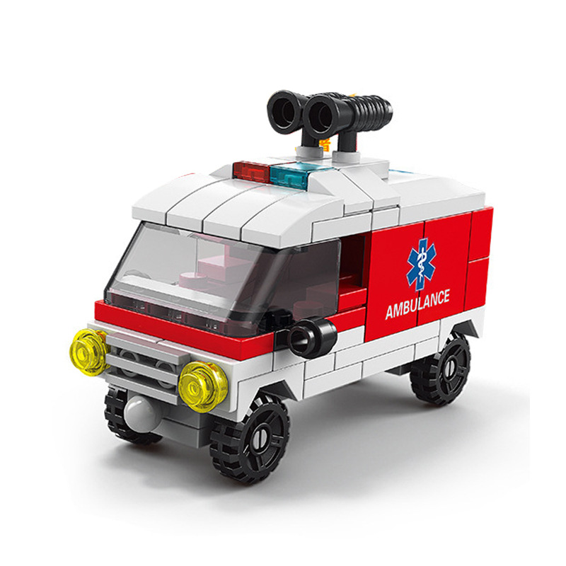 Lego compatible con camiones Lego automóviles robot deformación de partículas pequeñas niños puzzle ensamblaje al por mayor