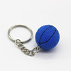 Basketball keychain, small resin with zipper, wholesale, Birthday gift