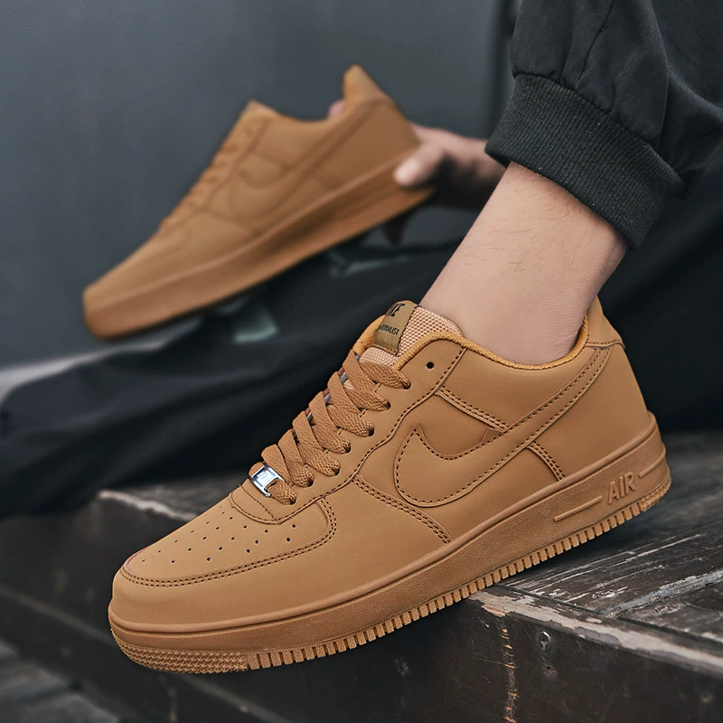 Кроссовки Nike Air Force 1 низкие (мужские), белые спортивные, размеры 35–47