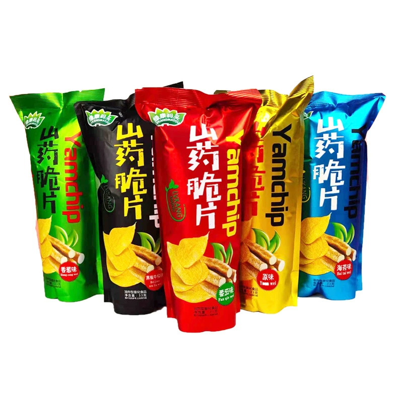 Хрустящий набор чипсов с картофелем Lvkang Wharf Yam MultI-пакет, повседневные офисные снеки