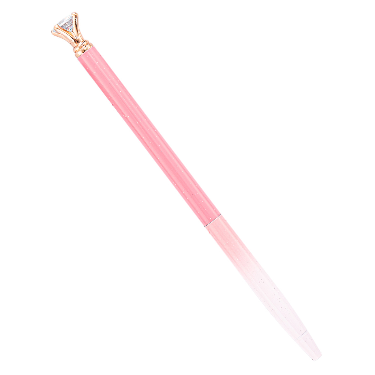 Gradiente creativo color pequeño diamante bolígrafo venta al por mayor Oficina papelería regalo publicidad pluma Impresión logotipo diamante pluma