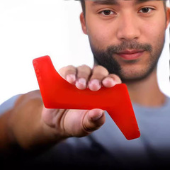 Beard shaping tool for 5 o'clock shadow style cross-border e-commerce