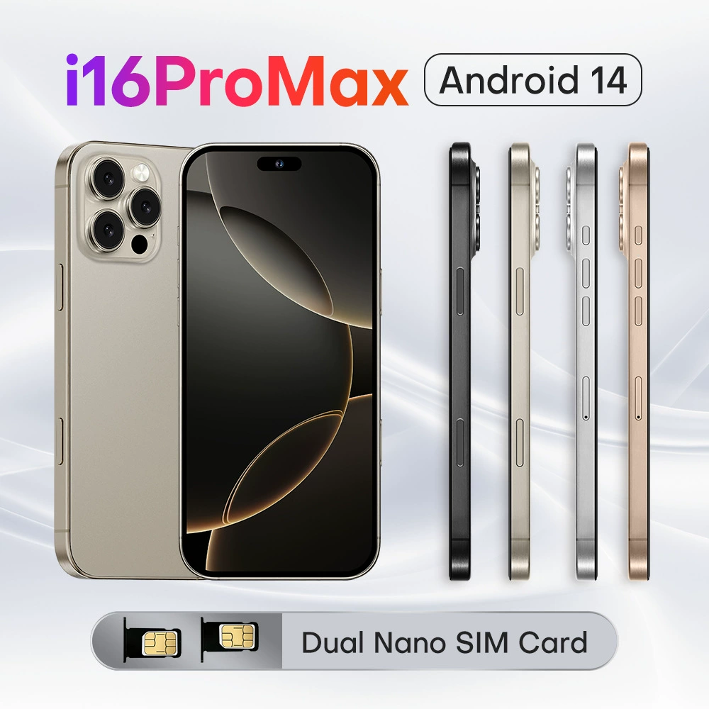 Смартфон i16ProMax, MTK6753 3+64ГБ, 6,73" Incell экран, беспроводная зарядка