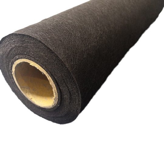 Black hot melt adhesive mesh film black double-sided adhesive lining Sheng manufacturer clothing fabric composite washable