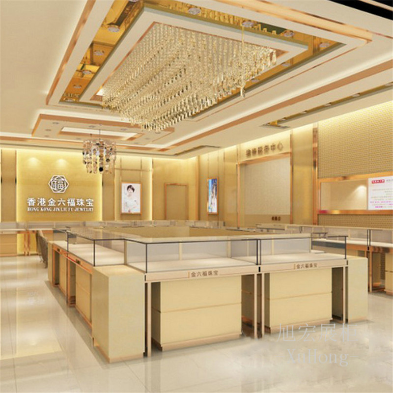 专注高端家具珠宝展示柜黄金首饰单体珠宝柜一件起批陈列货架