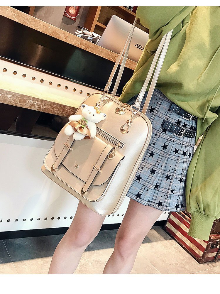 New style backpacks for women, fresh and cute student fashion and casual Korean-style women's bags, cross-border one-piece shipping worldwide undefined