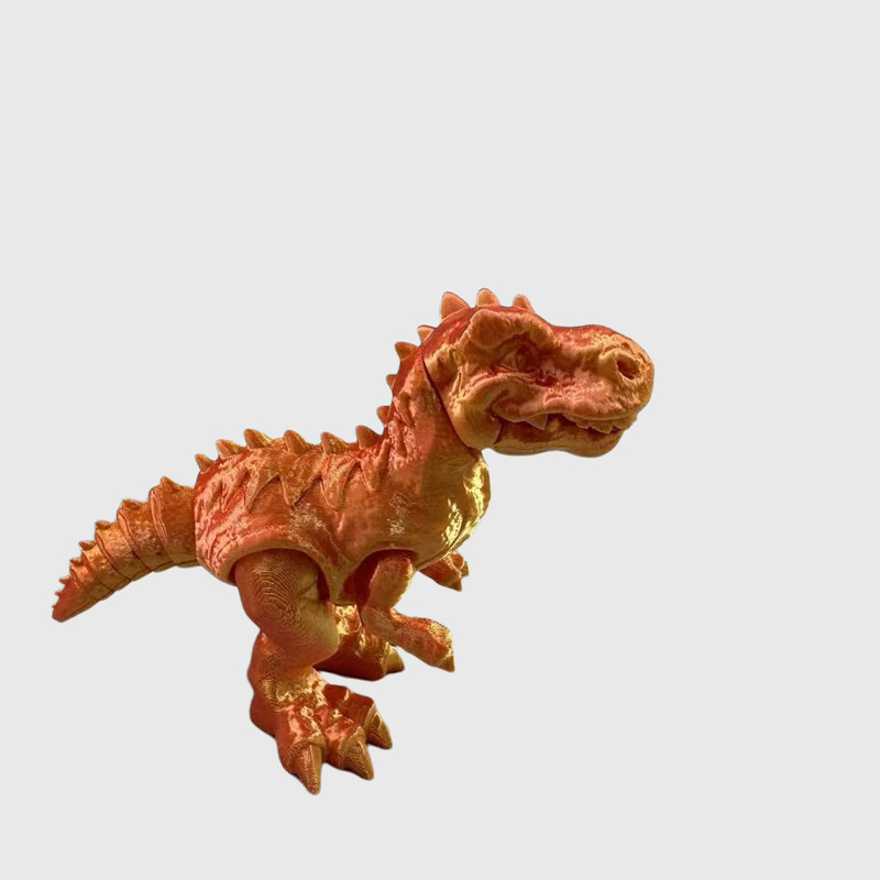 跨境热卖3D打印剑龙关节可活动侏罗纪恐龙模型霸王龙玩具摆件礼物|undefined