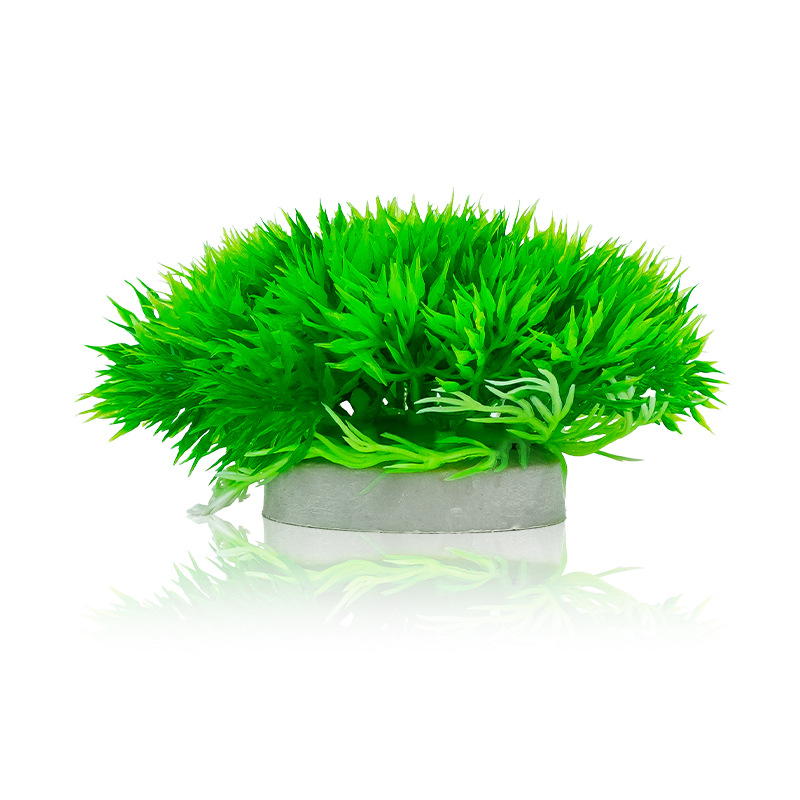 Pecera Decoración Pecera Paisaje Acuario Simulación de plástico Hierba acuática Hierba plana Hierba falsa Venta directa de fábrica