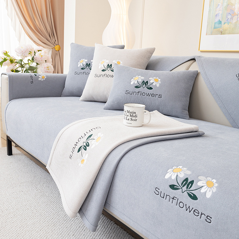 Rutschfestes Sitzkissen mit stilvollem Blumenmuster, ganzjährig im Wohnzimmer einsetzbar, in verschiedenen Größen und Farben erhältlich_voghion.com