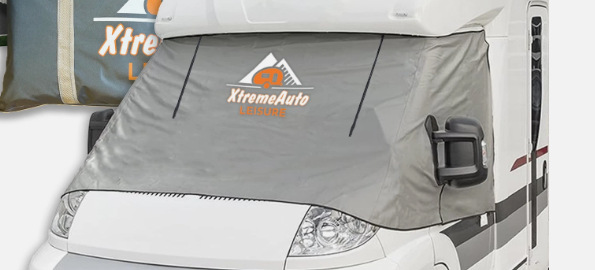 Rv Windshield Cover, Sunshade, Sun Protection, Heat Insulation, Sunshade for Car, Anti-Frost, Snow Cover, Windproof Cover, Snow Protection Cover